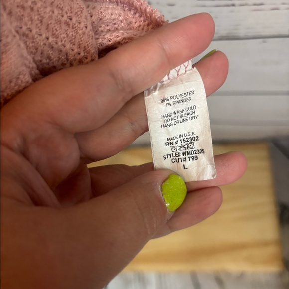 Wasabi + Mint Cable knit Dress - Picture 4 of 5